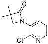 1-(2-CHLORO-3-PYRIDINYL)-3,3-DIMETHYL-2-AZETANONE CAS#: