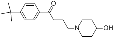 1-[3-(4-tert-Butylbenzoyl)propyl]-4-hydroxypiperidine CAS#: 97928-18-2