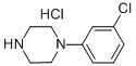 1-(3-Chlorophenyl)piperazine hydrochloride CAS#: 65369-76-8