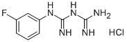 1-(3-FLUOROPHENYL)BIGUANIDE HYDROCHLORIDE CAS#: 2267-49-4