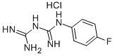1-(4-FLUOROPHENYL)BIGUANIDE HYDROCHLORIDE CAS#: 16018-83-0