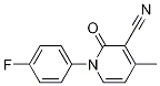 1-(4-Fluorophenyl)-4-Methyl-2-oxo-1,2-dihydropyridine-3-carbonitrile CAS#: 1267968-10-4