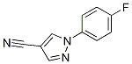 1-(4-fluorophenyl)-1H-pyrazole-4-carbonitrile CAS#: 1015862-36-8