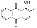 1-HYDROXY-2-METHYLANTHRAQUINONE CAS#: 6268-09-3