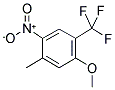 1-METHOXY-5-METHYL-4-NITRO-2-TRIFLUOROMETHYL-BENZENE CAS#:
