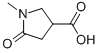 1-METHYL-5-OXO-PYRROLIDINE-3-CARBOXYLIC ACID CAS#: 42346-68-9