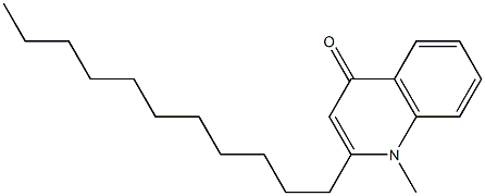 1-Methyl-2-undecyl-1,4-dihydroquinoline-4-one CAS#: 59443-02-6