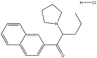 1-(Naphthalen-2-yl)-2-(pyrrolidin-1-yl)pentan-1-one hydrochloride CAS#: 850352-11-3