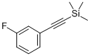 1-((TRIMETHYLSILYL)ETHYNYL)-3-FLUOROBEN& CAS#: 40230-96-4