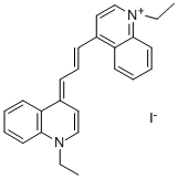 1,1'-DIETHYL-4,4'-CARBOCYANINE IODIDE CAS#: 4727-50-8