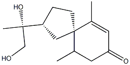 11R,12-Dihydroxyspirovetiv-1(10)-en-2-one CAS#: 62574-30-5