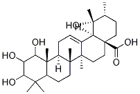 1,2,3,19-Tetrahydroxy-12-ursen-28-oic acid CAS#: 113558-03-5