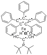 1,2,3,4,5-PENTAPHENYL-1'-(DI-TERT-BUTYLPHOSPHINO)FERROCENE CAS#: 312959-24-3