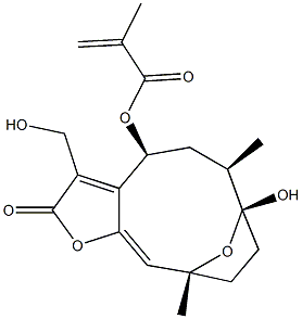 8α-(2-Methylacryloyloxy)hirsutinolide CAS#: 188293-70-1