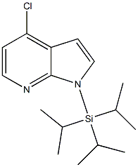 1H-Pyrrolo[2,3-b]pyridine, 4-chloro-1-[tris(1-methylethyl)silyl]- CAS#: 651744-48-8