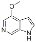 1H-Pyrrolo[2,3-c]pyridine,4-methoxy-(9CI) CAS#: 357263-40-2