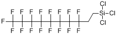1H,1H,2H,2H-PERFLUORODECYLTRICHLOROSILANE CAS#: 78560-44-8