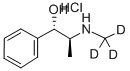 (1S,2S)-(+)-PSEUDOEPHEDRINE-D3 HCL (N-METHYL-D3) CAS#: 284665-25-4