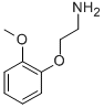 2-(2-Methoxyphenoxy)ethylamine CAS#: 1836-62-0