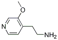 2-(3-Methoxypyridin-4-yl)ethanaMine CAS#: 1060801-82-2