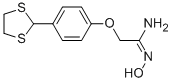 2-[4-(1,3-DITHIOLAN-2-YL)PHENOXY]ACETAMIDOXIME CAS#: 262607-85-2