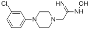 2-[4-(3-CHLOROPHENYL)PIPERAZIN-1-YL]-N-HYDROXYETHANIMIDAMIDE CAS#: 261623-65-8