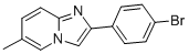 2-(4-BROMOPHENYL)-6-METHYLIMIDAZO(1,2-A& CAS#: 1023-01-4