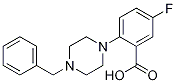 2-(4-Benzylpiperazino)-5-fluorobenzoic Acid CAS#: 1256633-38-1