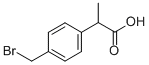 2-(4-Bromomethyl)phenylpropionic acid CAS#: 111128-12-2