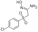 2-[(4-CHLOROPHENYL)SULFONYL]-N'-HYDROXYETHANIMIDAMIDE CAS#: 70661-64-2