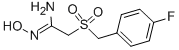 2-(4-FLUOROBENZYLSULFONYL)ACETAMIDOXIME CAS#: 175276-85-4