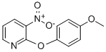 2-(4-METHOXYPHENOXY)-3-NITROPYRIDINE CAS#: 76893-48-6