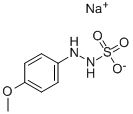2-(4-METHOXYPHENYL)HYDRAZINESULFONIC ACID SODIUM SALT MONOHYDRATE CAS#: 5446-07-1
