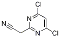 2-(4,6-DICHLOROPYRIMIDIN-2-YL)ACETONITRILE CAS#: 63155-43-1