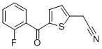 2-[5-(2-FLUOROBENZOYL)-2-THIENYL]ACETONITRILE CAS#: 303144-50-5