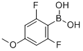 2 6-DIFLUORO-4-METHOXYPHENYLBORONIC ACID CAS#: 406482-20-0