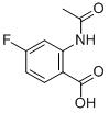 2-ACETAMIDO-4-FLUOROBENZOIC ACID CAS#: 394-27-4