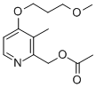 2-(ACETOXYMETHYL)4-(3-METHOXYPROPOXY)-3-METHYLPYRIDINE CAS#: 117977-19-2