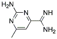 2-AMINO-6-METHYLPYRIMIDINE-4-CARBOXAMIDINE CAS#: 1116339-75-3
