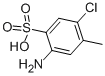 2-Amino-5-chloro-4-methylbenzenesulfonic acid CAS#: 88-53-9