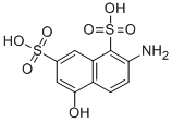 2-Amino-5-hydroxynaphthalene-1,7-disulfonic acid CAS#: 6535-70-2