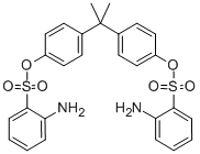 2-Aminobenzenesulfonic acid (1-methylethylidene)di-4,1-phenylene ester CAS#: 68015-60-1