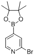 2-BROMO-4-(4,4,5,5-TETRAMETHYL-[1,3,2]DIOXABOROLAN-2-YL)-PYRIDINE CAS#: 458532-82-6
