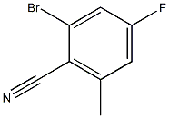 2-BROMO-4-FLUORO-6-METHYLBENZONITRILE CAS#: 916792-09-1
