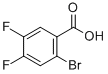 2-BROMO-4,5-DIFLUOROBENZOIC ACID CAS#: 64695-84-7