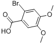 2-BROMO-4,5-DIMETHOXYBENZOIC ACID CAS#: 6286-46-0