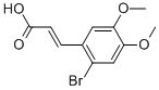 2-BROMO-4,5-DIMETHOXYCINNAMIC ACID CAS#: 151539-52-5