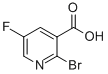 2-BROMO-5-FLUORO-3-PYRIDINECARBOXYLIC ACID CAS#: 38186-89-9