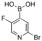 2-BROMO-5-FLUOROPYRIDINE-4-BORONIC ACID CAS#: 1072951-43-9