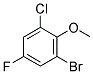 2-BROMO-6-CHLORO-4-FLUOROANISOLE CAS#: 222712-93-8